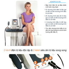 THIẾT BỊ KẾT HỢP ĐIỆN TRỊ LIỆU VÀ SIÊU ÂM TRỊ LIỆU